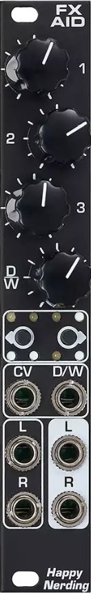 Happy Nerding FX AID_black - Eurorack Module on ModularGrid