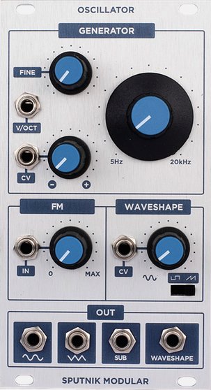 Sputnik Modular Oscillator - Eurorack Module on ModularGrid