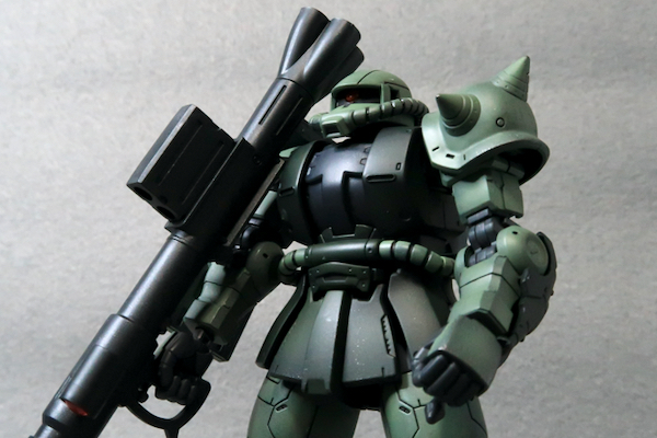 HGUC ザクⅡタイプC（オリジン）の製作記2【組み立て〜塗装レシピ