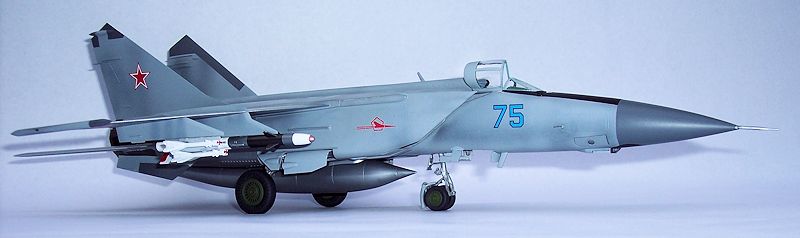 Kitty Hawk 1/48 MiG-25PD/PDS Foxbat, by Kevin Thompson