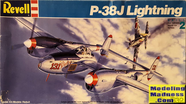 Revell 1/32 P-38 ①ドループ-スヌート ②ライトニング Revell 1/32 P