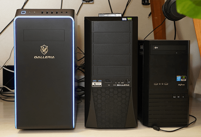 ガレリア ZA9R-R70S RTX2070Super 20万円台で購入できるパソコン実機
