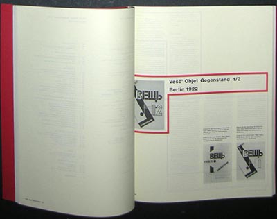 Modernism101.com | Lissitzky, El and Ilja Ehrenburg: VESC' OBJET