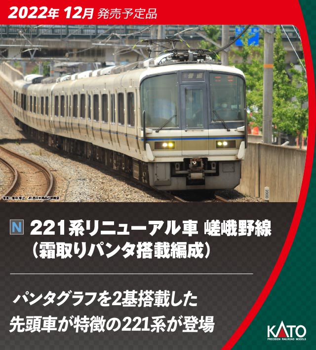 11/20まで 加工品 KATO 221系ダブルパンタ車＋223系2000番台 11/20まで