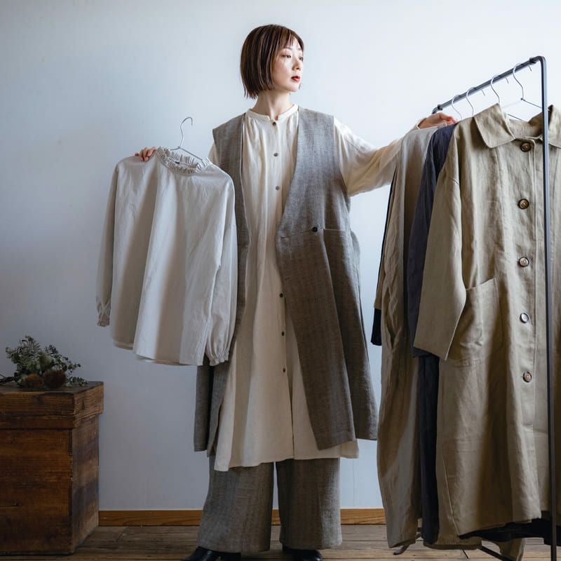 ヘリンボーン リネン 生地 リネン生地の通販｜生地の森-シェットランド