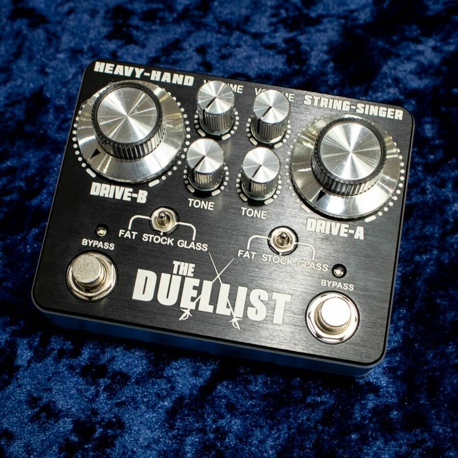 KING TONE GUITAR/The Duellist Black Panel【シルバー筐体にブラック