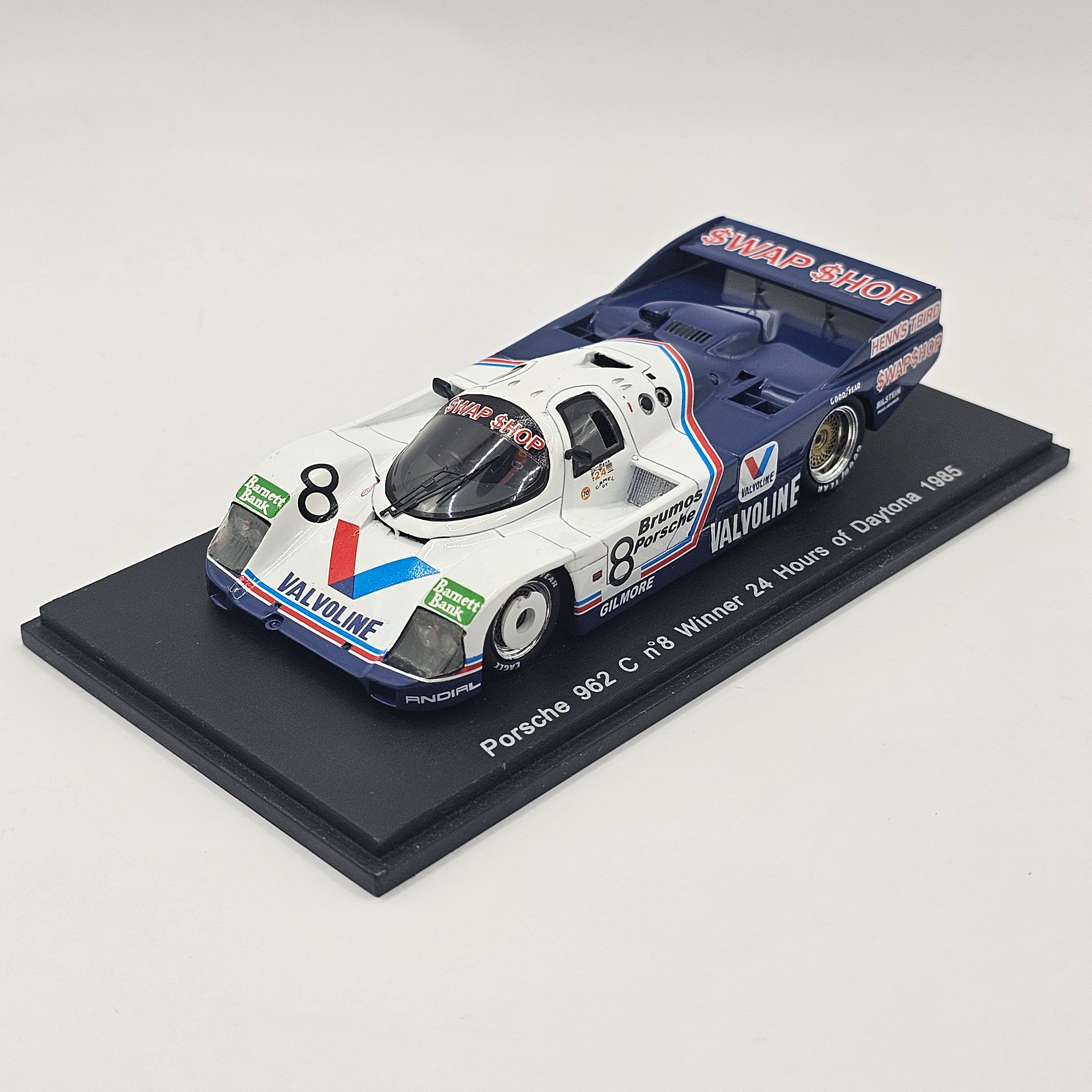 Spark Porsche 962C #8 Team Henn's Swap Shop Winner 24h Daytona 1985 1/