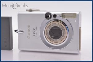 ☆極上美品☆ キヤノン Canon IXY DIGITAL 500 3x バッテリー付属 ☆完