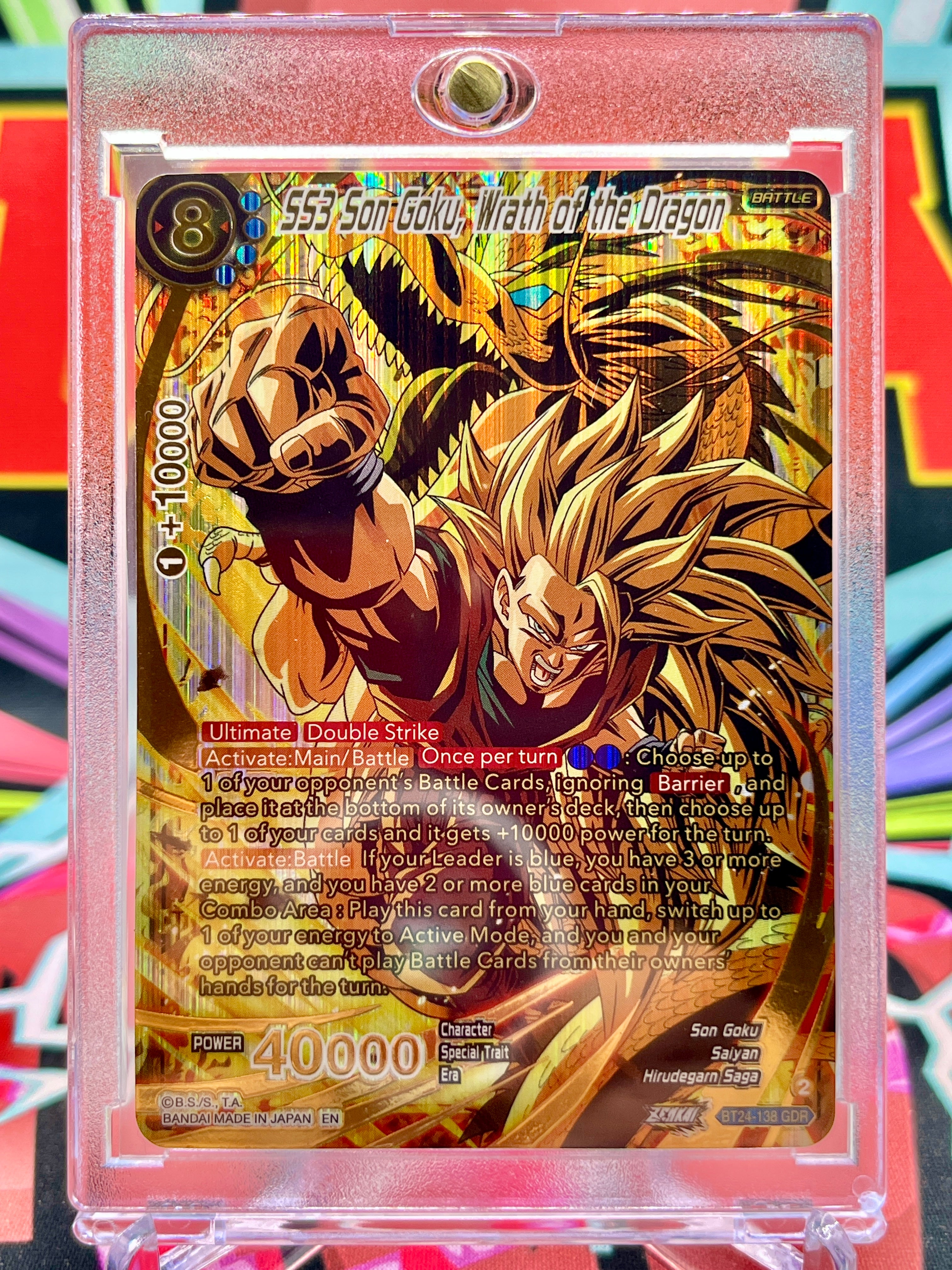 BT24-138 GDR SS3 Son Goku, Wrath of the Dragon (2024)
