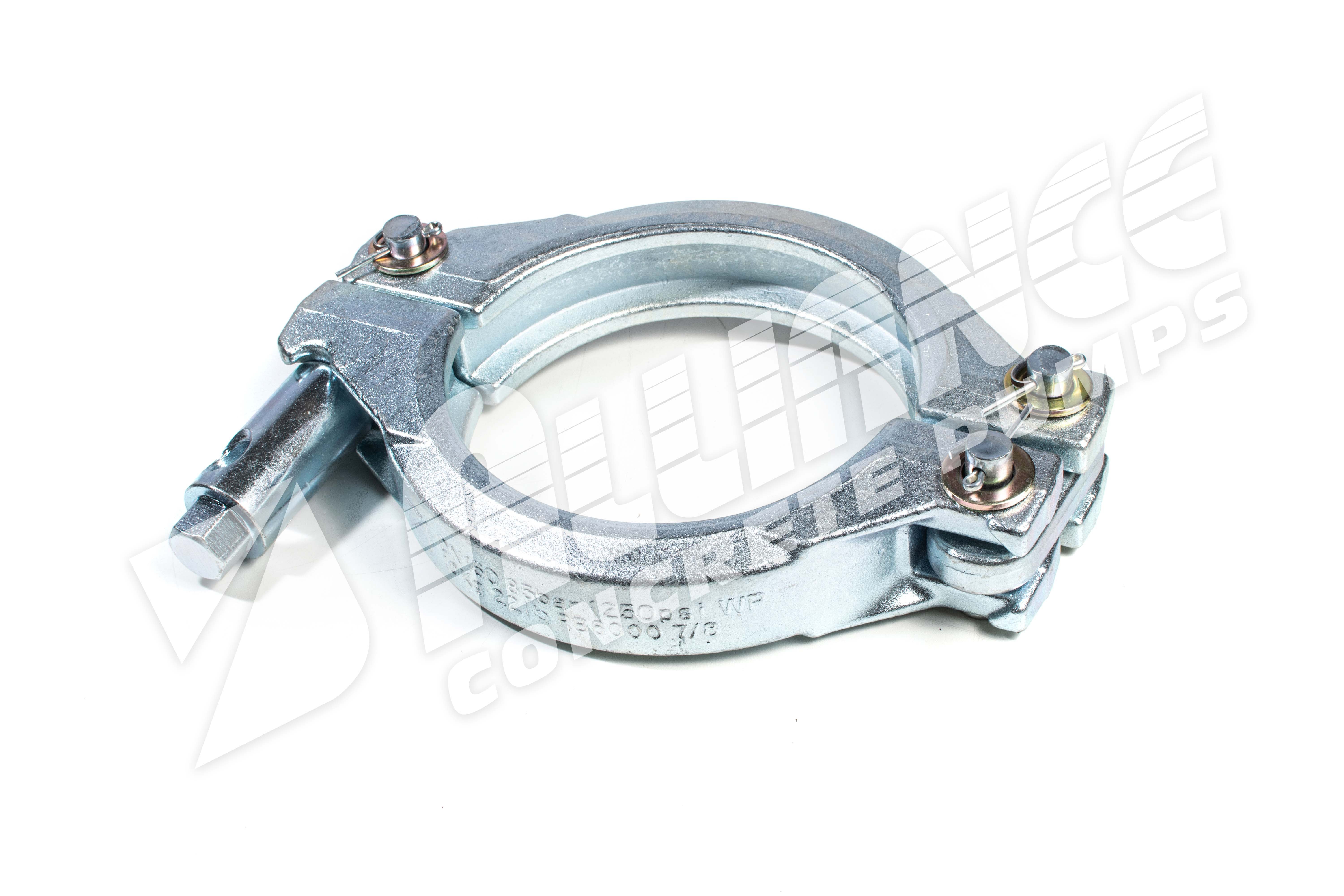 6″ ZX 1 Bolt Clamp - Alliance Concrete Pumps Online Store