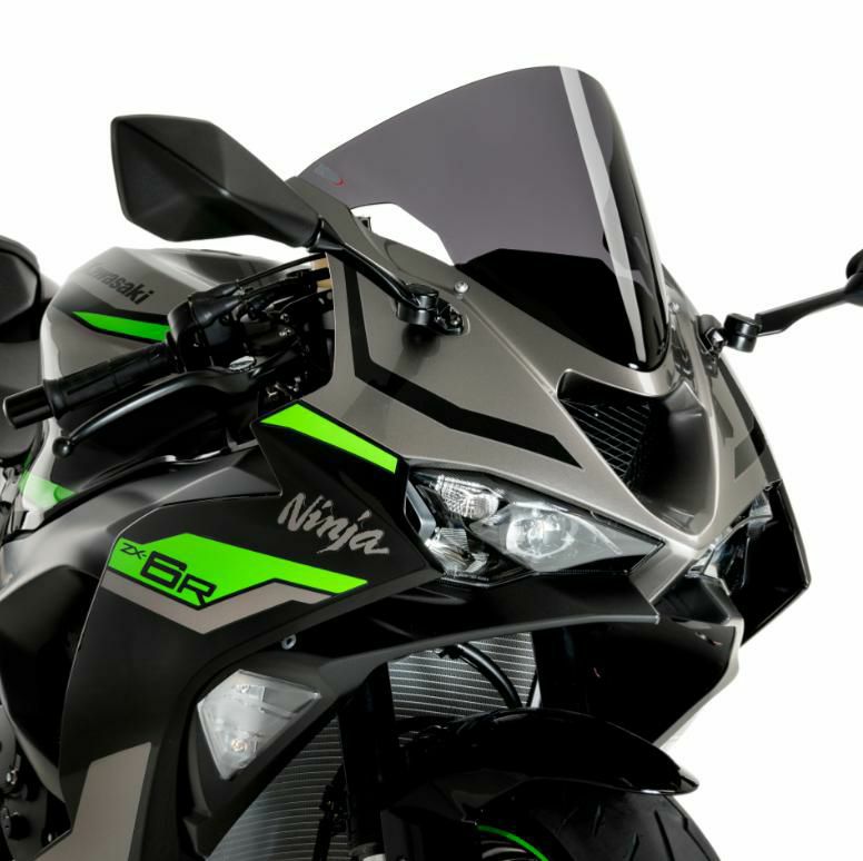 ZX-6R 24～ Z-レーシングスクリーン ダークスモーク プーチ | バイク