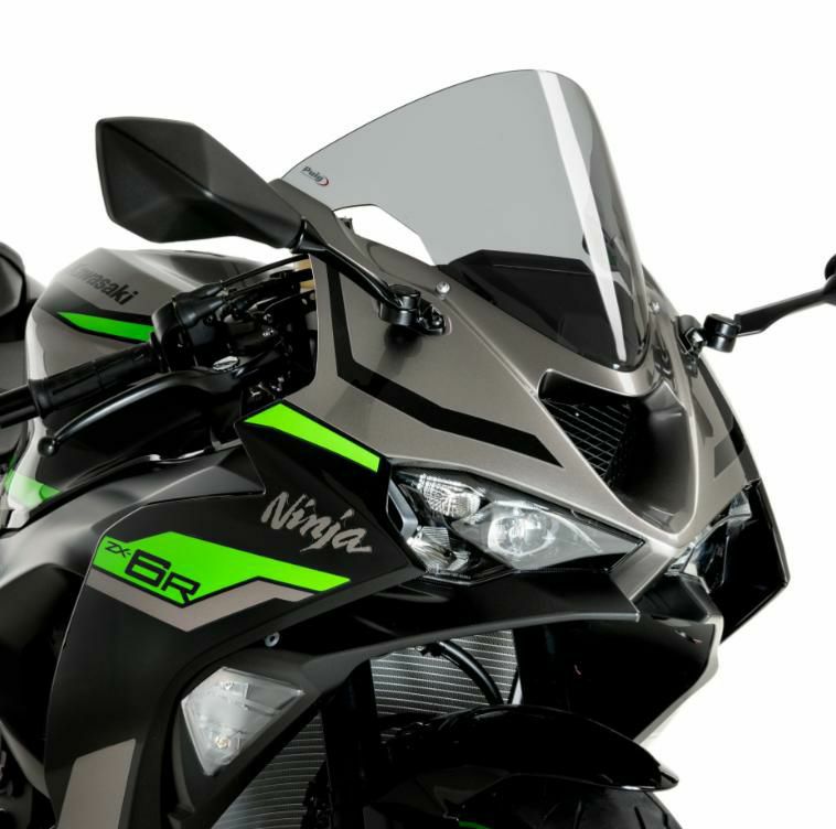ZX-6R 24～ Z-レーシングスクリーン スモーク プーチ | バイクカスタム