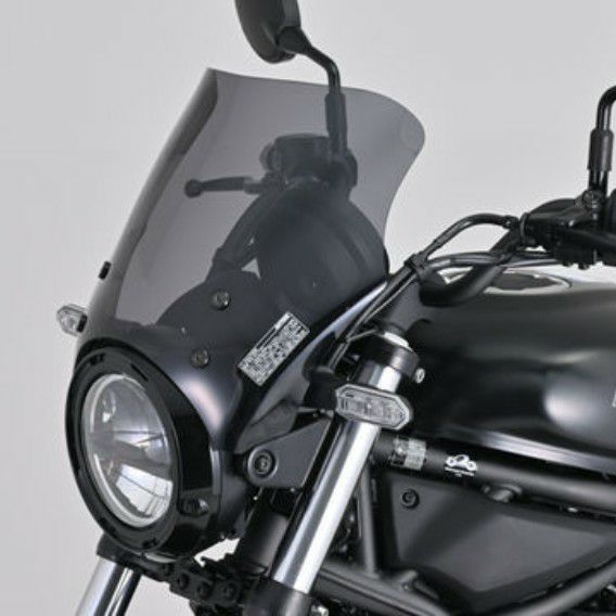 カワサキ エリミネーター スクリーン ブラストバリアー スモーク