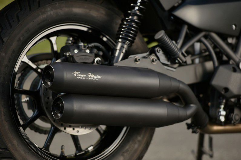 カワサキ エリミネーター スリップオンマフラー パワーヘッダー W 政府