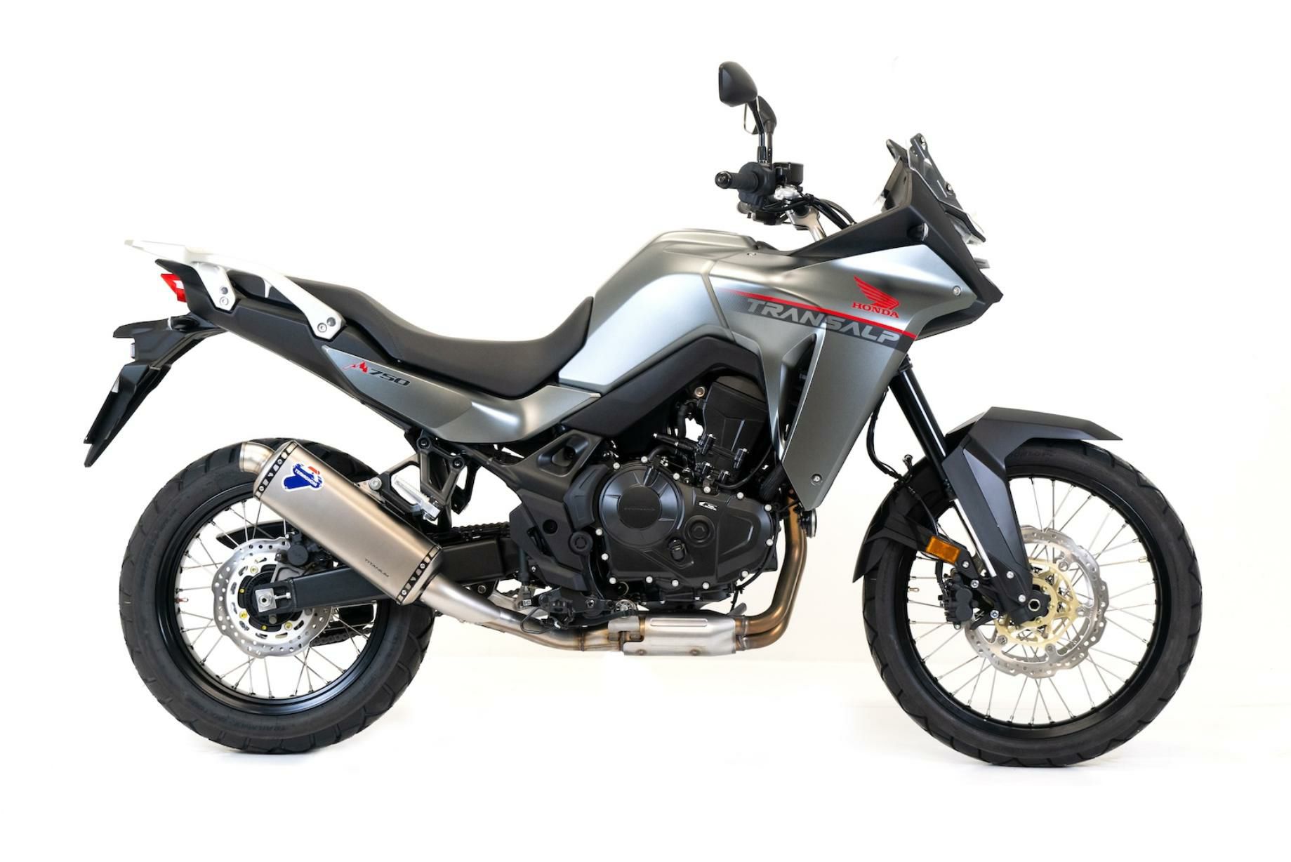 XL750 トランザルプ チタン スリップオンオンマフラー TERMIGNONI