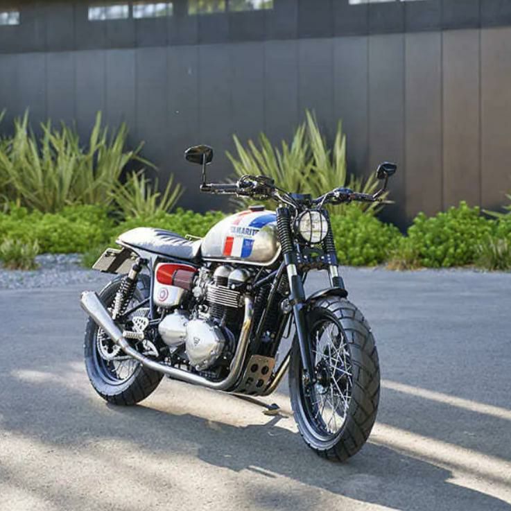 空冷ボンネビル T100 SE スリップオンマフラー 