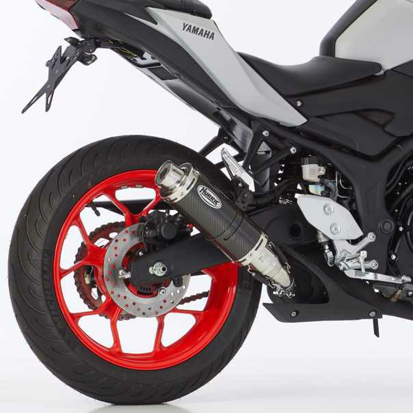 ヤマハ YZF-R25/R3 , MT-25/03 フルエキゾーストマフラー レーシング
