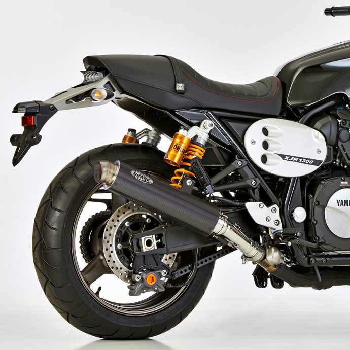 SHARK スリップオンマフラー SRC 4 カーボン YAMAHA XJR1300 (2007-2016)