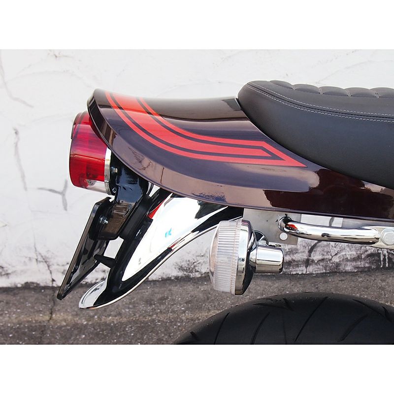 Z1 Z2 純正 リアフェンダー テールランプ付き ヤレ 18 Z1 Z2 純正 リア