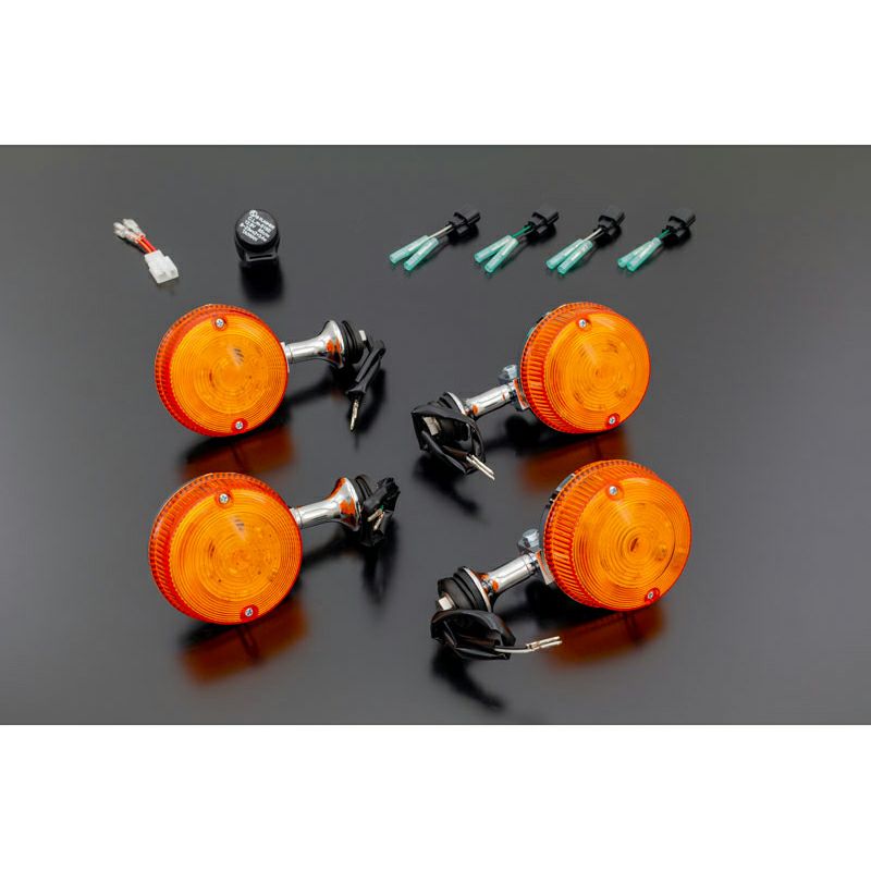 カワサキ Z900RS/CAFE Z2タイプLEDウィンカーセット ショートステー