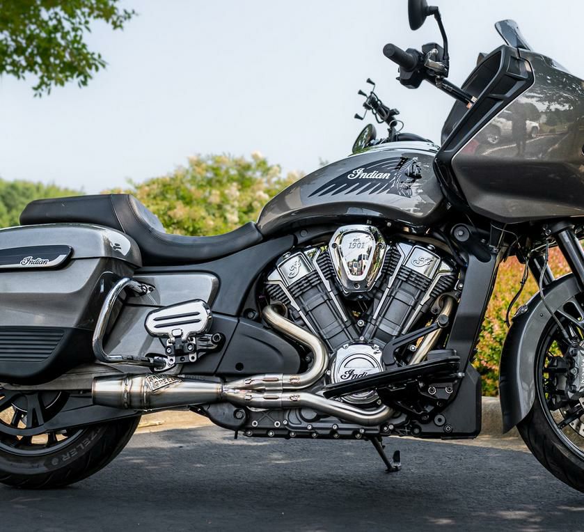 インディアン チャレンジャー フルエキゾーストマフラー SAWICKI SPEED