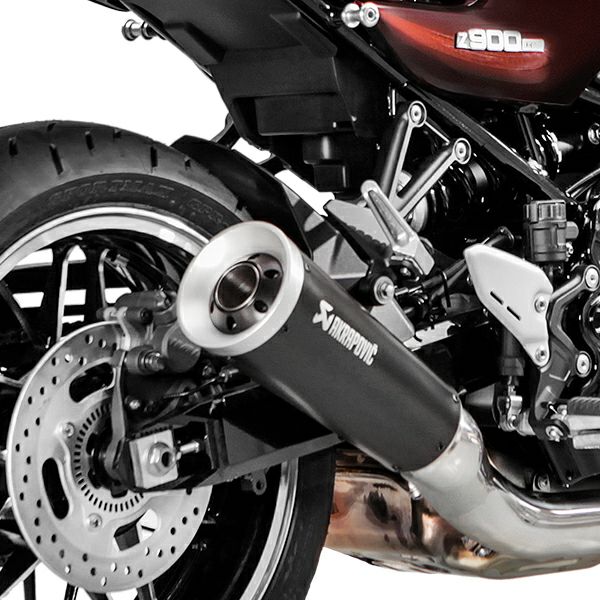 Z900RS チタン スリップオンマフラー (ブラック) JMCA アクラポビッチ