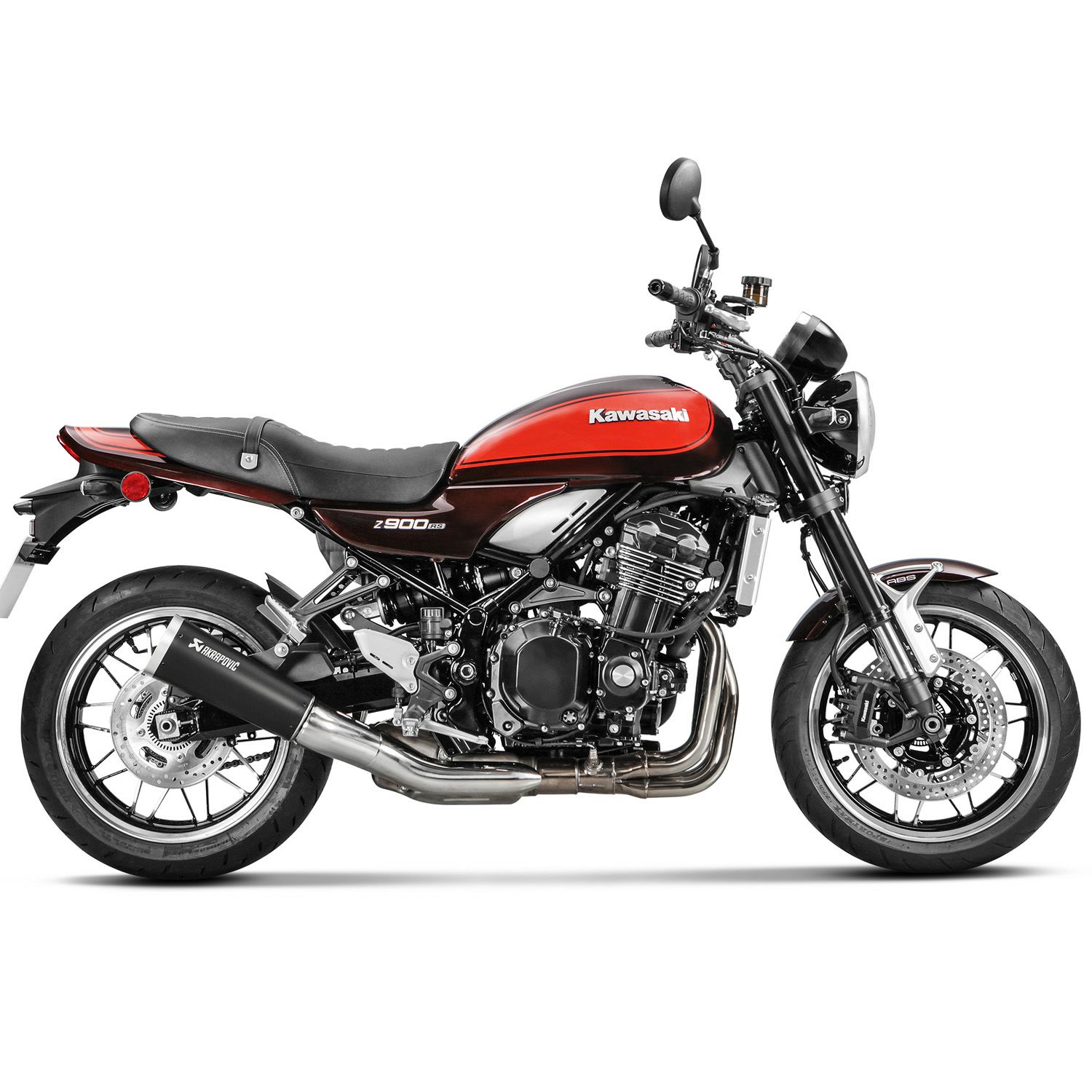 Z900RS チタン スリップオンマフラー (ブラック) JMCA アクラポビッチ