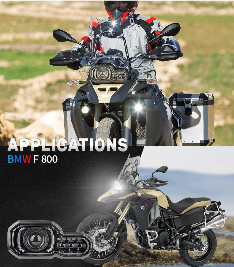 WMW) LED ヘッドライト コンバージョンキット BMW F650GS/F700GS