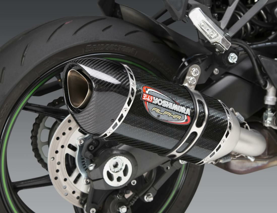 ヨシムラUSA アルファ ストリート ステンレス スリップオン マフラー