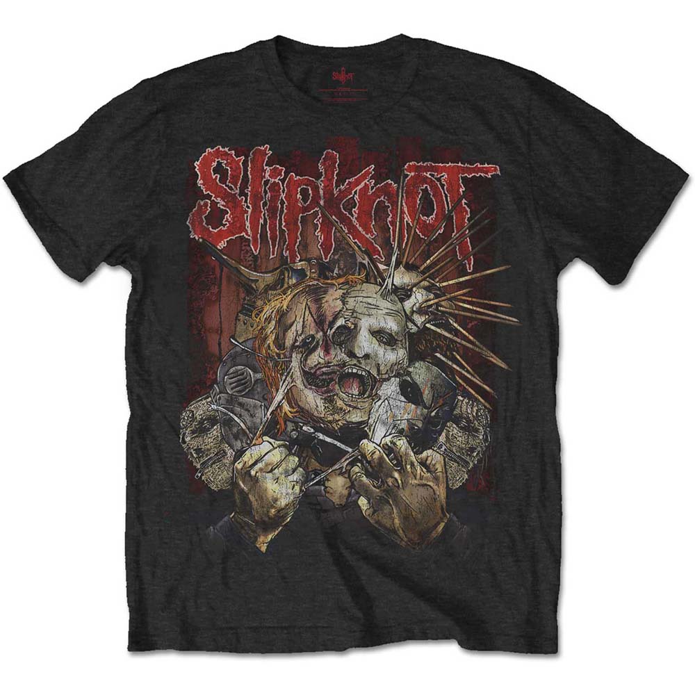 バンドTシャツ 公式 スリップノット SLIPKNOT Tシャツ 公式 スラッシュ