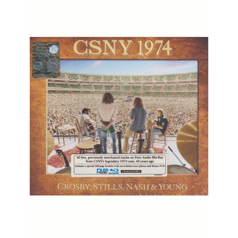 CROSBY STILLS NASH & YOUNG – CSNY 1974 BLU-RAY AUDIO+DVD