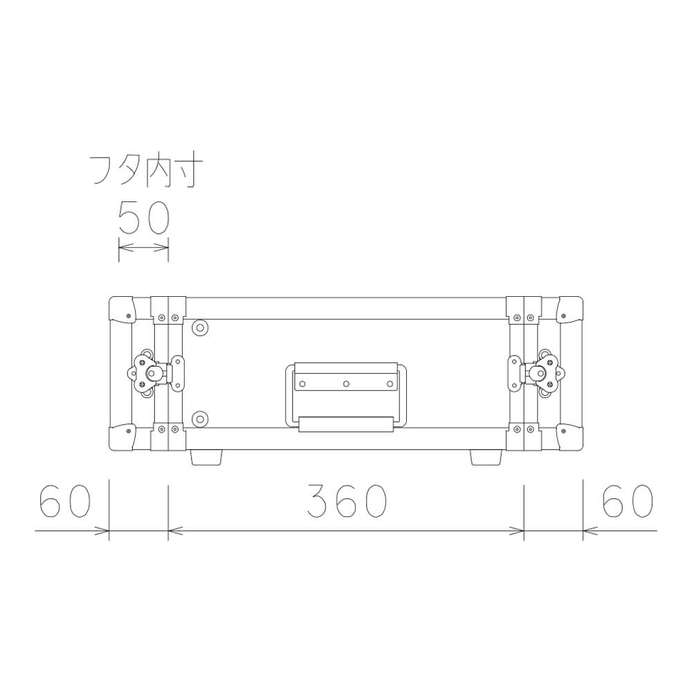 ARMOR RACK CASE 3U D360｜ミュージックランドKEY