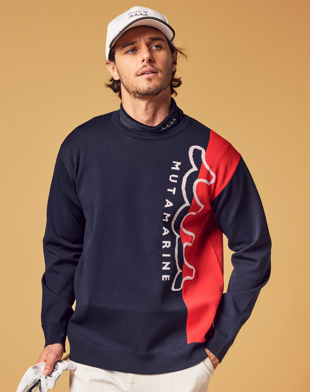 バーチカル ジャガードニット プルオーバー [全3色] – muta Online Store