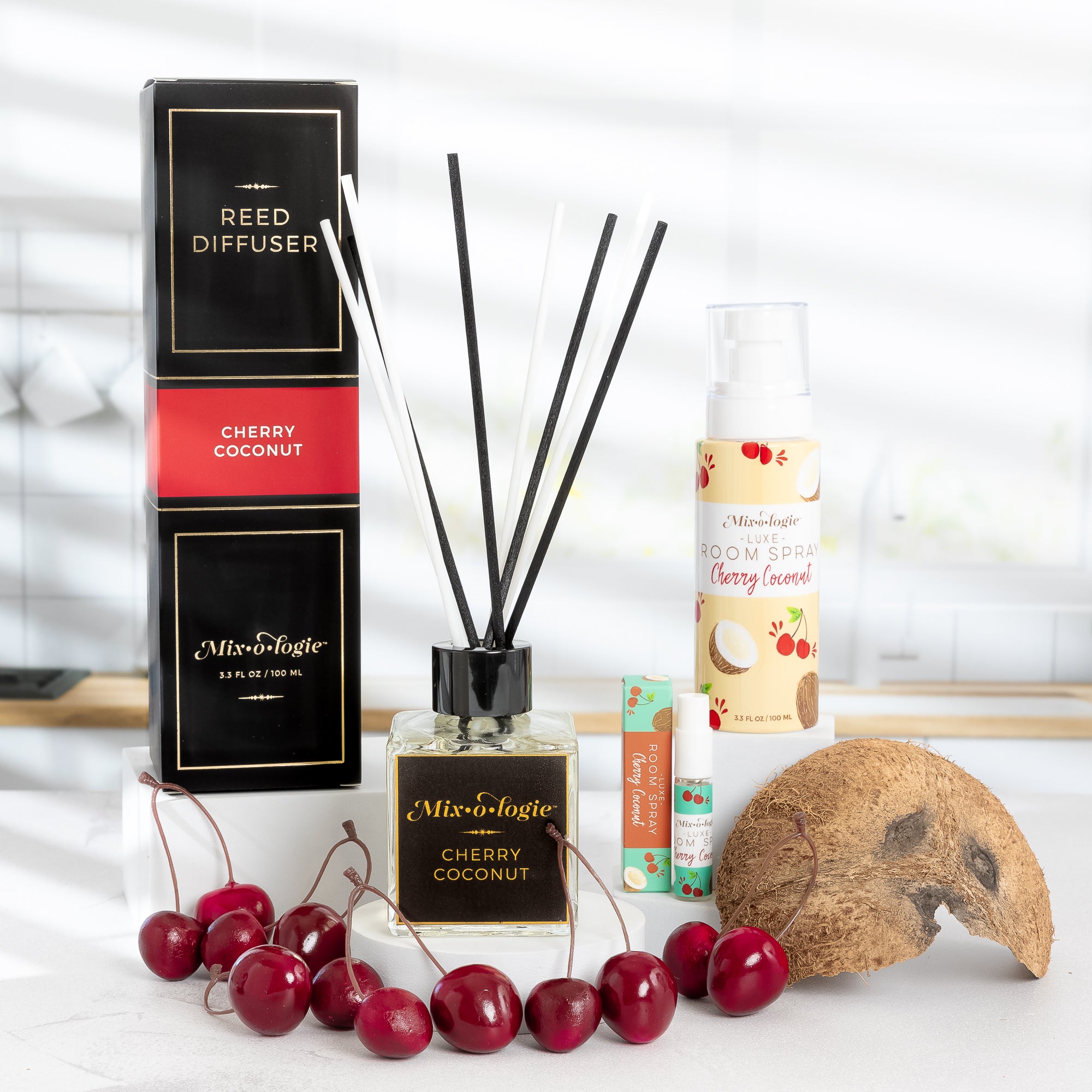 Cherry Coconut | Reed Diffuser – MIXOLOGIE