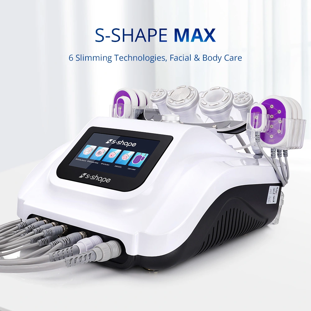 S Shape Max 30K Cavitation Lipo Laser Slimming Device