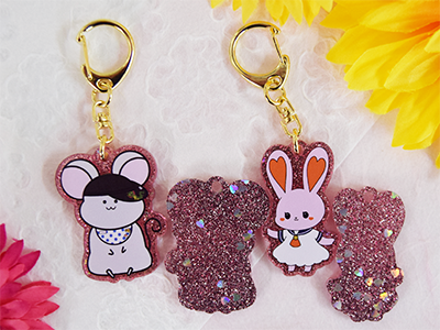 物販】アニマルキーホルダー｜1個から製作可能！高品質・低価格・短