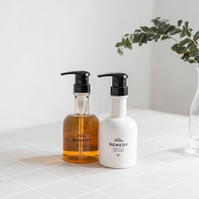 MYHONEY REMEDYレメディーハニーケアトリートメント195g/ ご自宅用簡易
