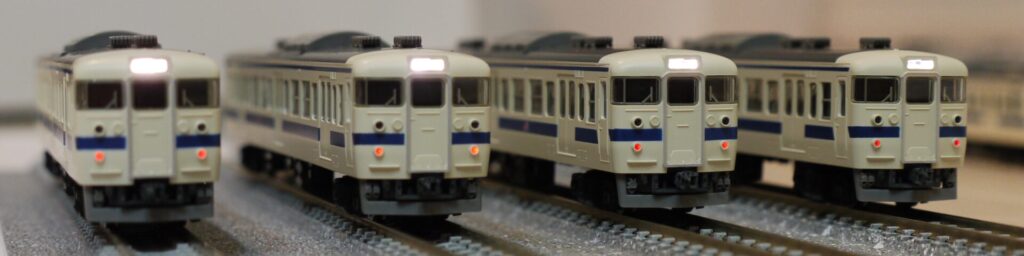 TOMIX 415-100系近郊電車（九州色） 試運転（トミックス 92581） - N