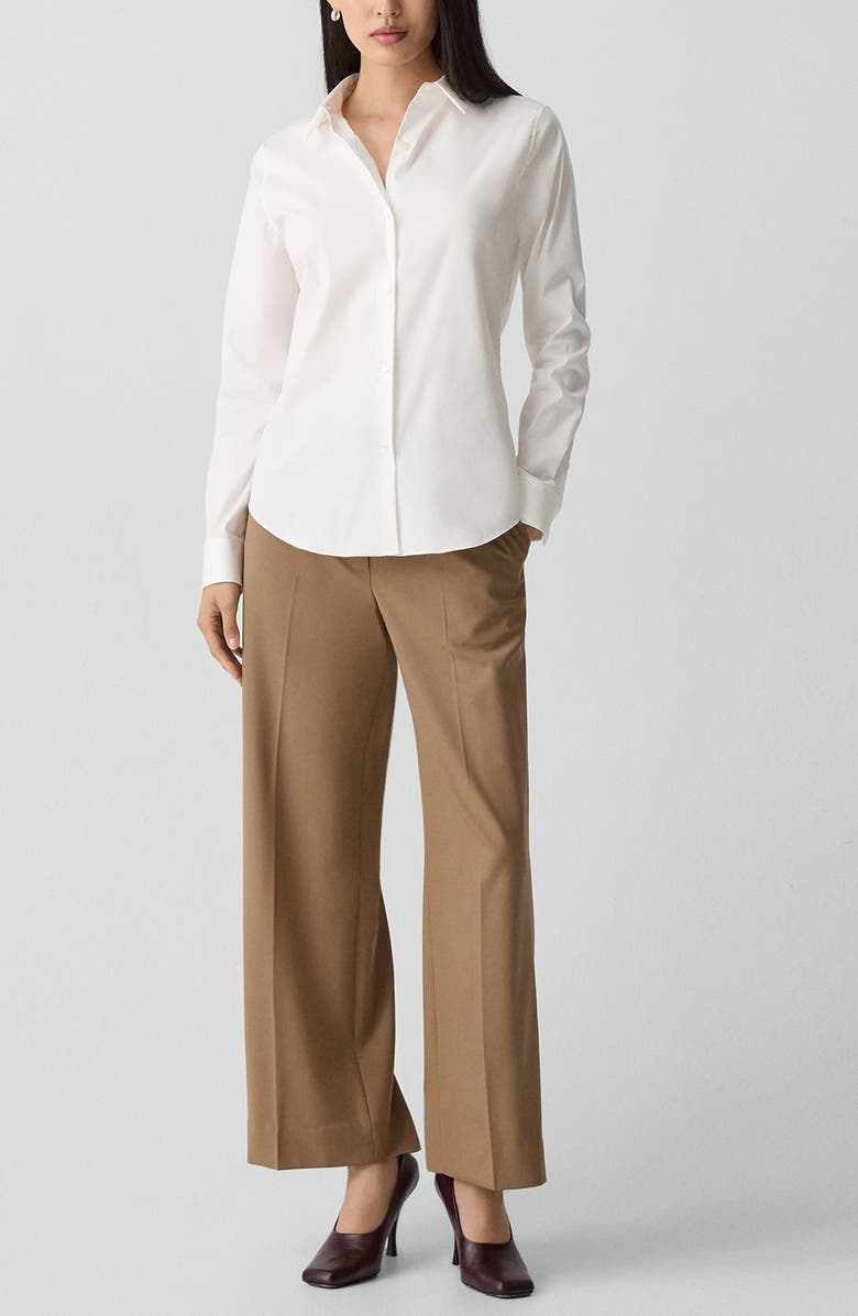 Theory Classic Fitted Button-Up Shirt | Nordstrom