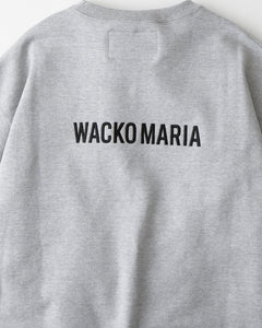 WACKO MARIA HIGH TIMES / HEAVY WEIGHT CREW NECK SWEAT SHIRT – NCNR