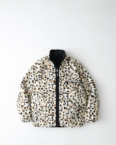 WACKO MARIA REVERSIBLE LEOPARD BOA FLEECE JACKET – NCNR ONLINE STORE