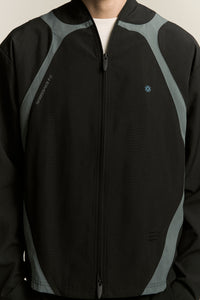 HORIZON ZIP SHIRT EUPHORIC BLACK