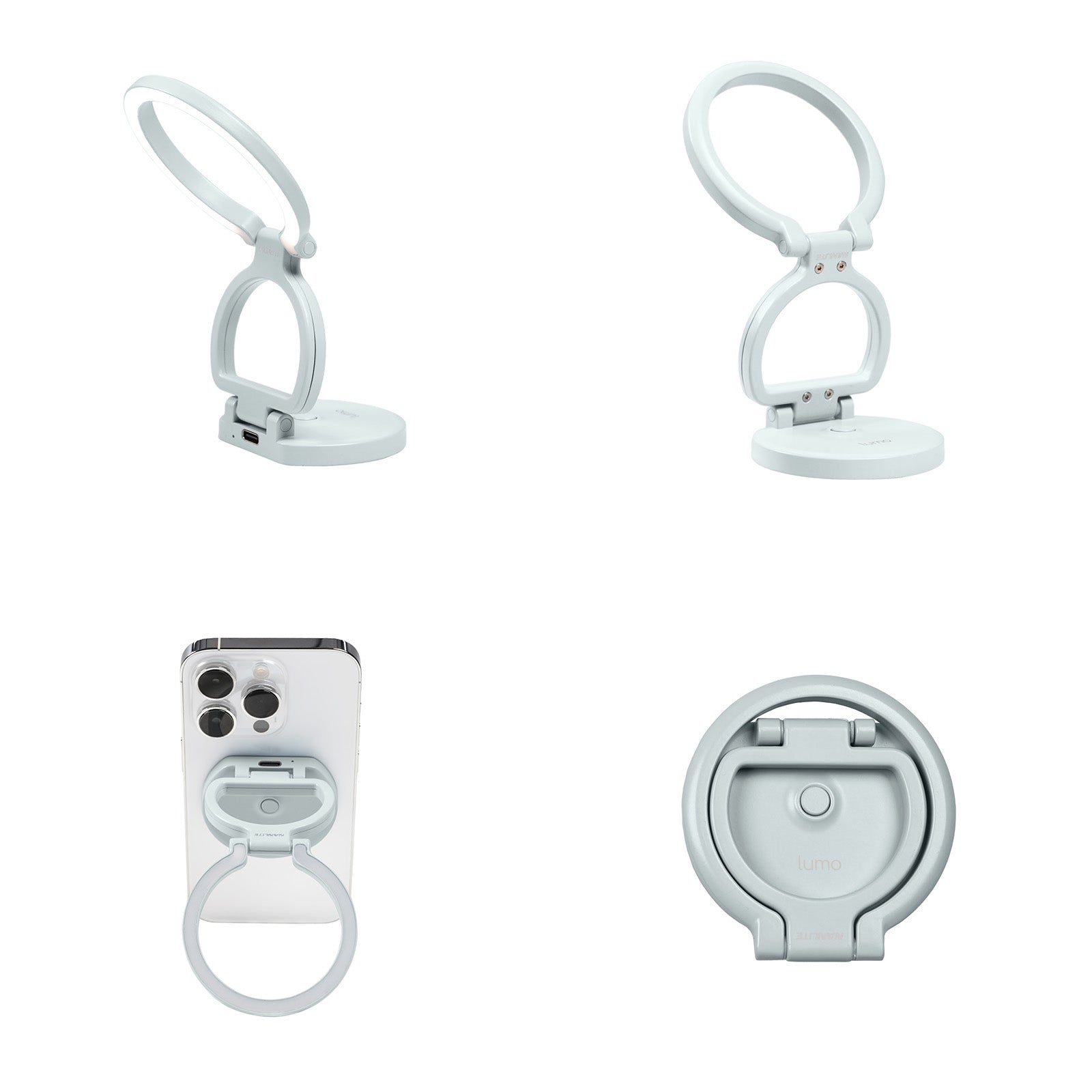 NANLITE lumo LED付スマホリング リングライト 撮影用ライト スマホ