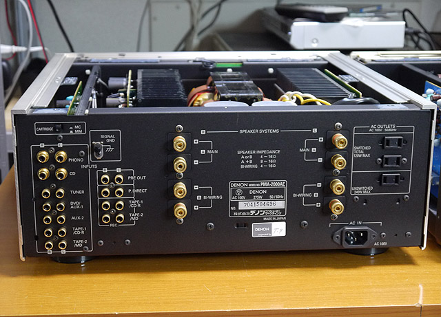 DENON の人気プリメイン PMA-2000シリーズ AEとⅣ