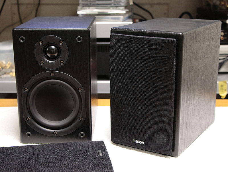 DENON SC-M37 ミニコンポスピーカー 舐めてごめんなさい。。