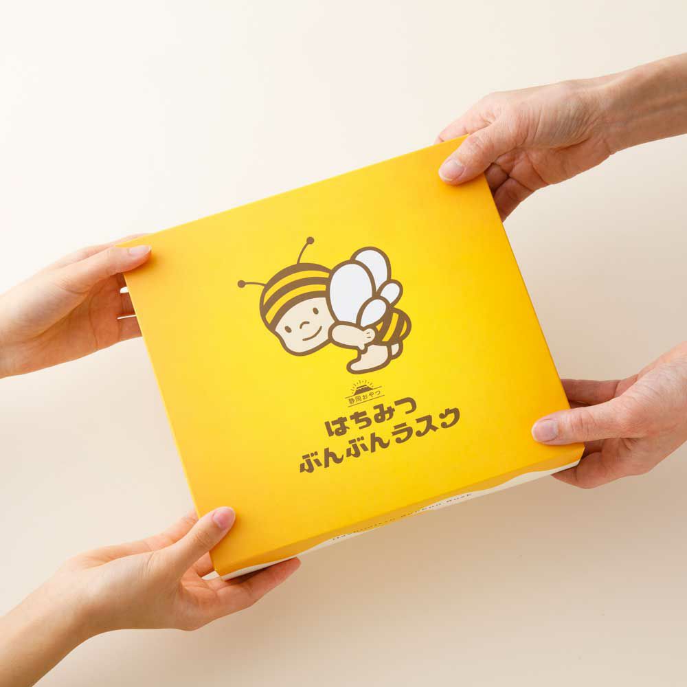 静岡おやつ】はちみつぶんぶんラスク（箱タイプ小）の通販｜はちみつ