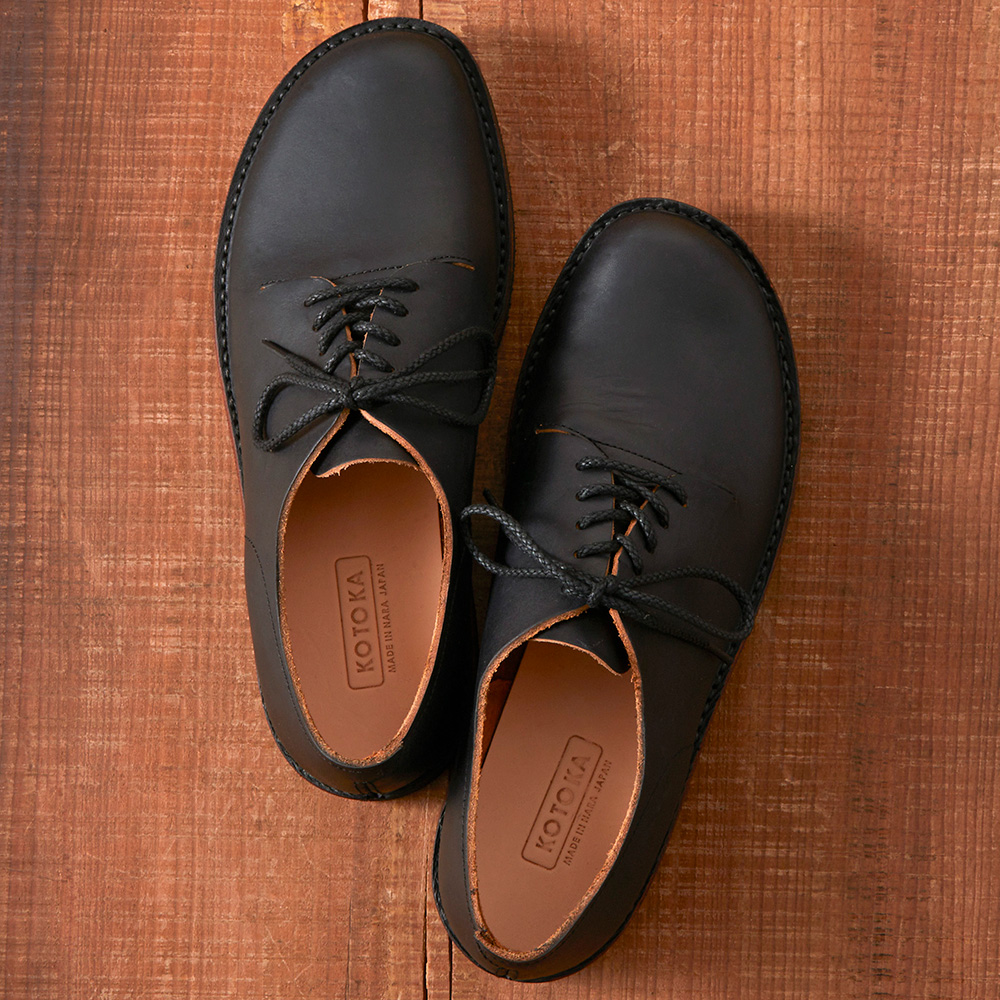 一枚革ダービー | 奈良の靴 − KOTOKA などの革靴