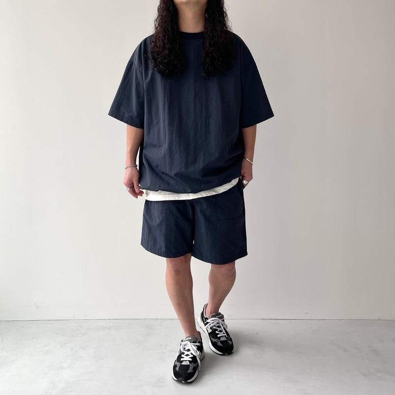 premium nylon setup / navy（プレミアムナイロンセットアップ