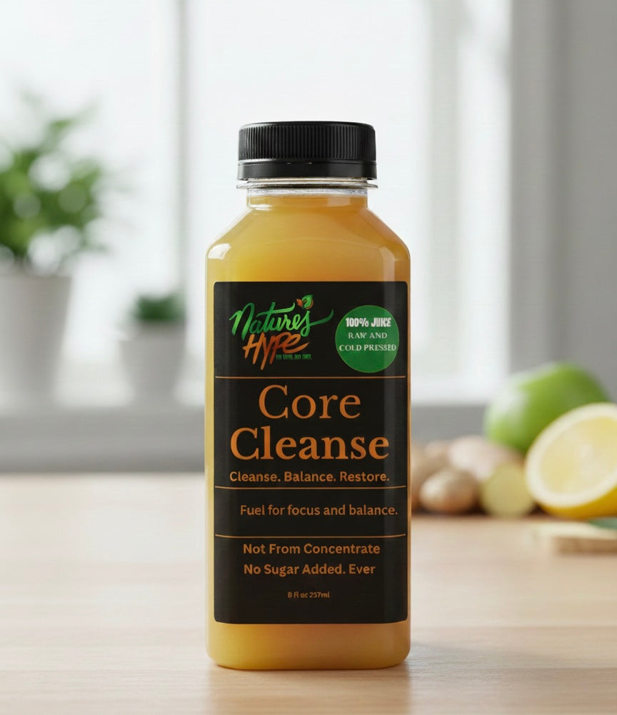 Core Cleanse - Organic Cold-Pressed Apple Ginger Juice | Nature's Hype