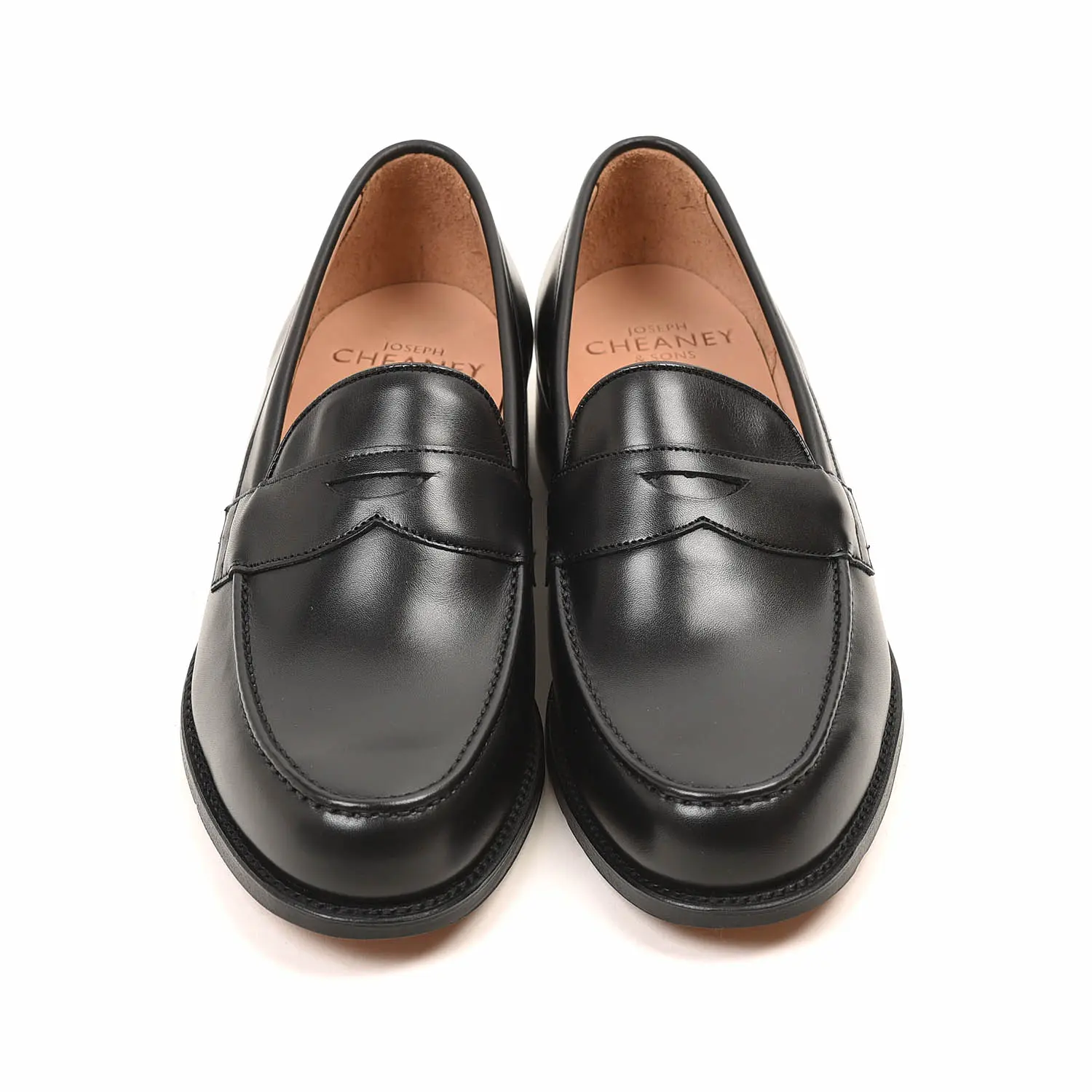 定番コインローファー】ジョセフチーニー HUDSON カーフ ブラック